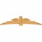 Ekena Millwork Davenport Rough Sawn Timber Gable Bracket, Western Red Cedar, 72"W x 21"H x 2"D x 6"F, 7/12 Pitch GBW072X21X0206DAV00RWR - alternate 4